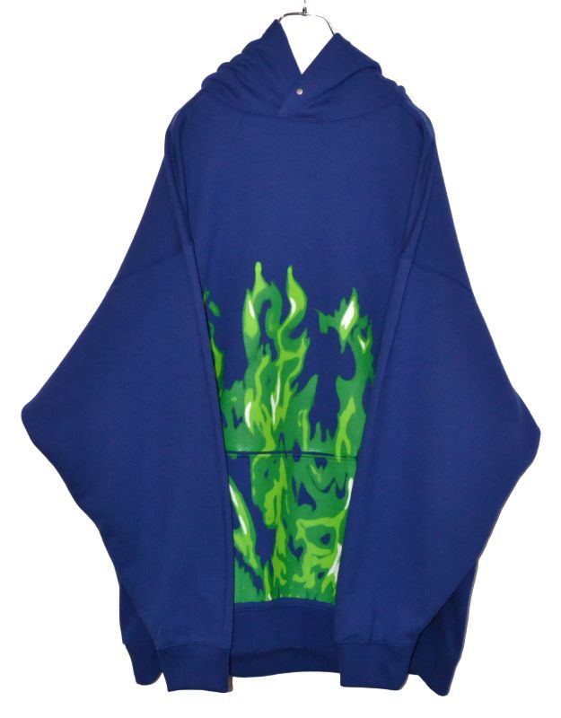 TENDER PERSON(テンダーパーソン)/Flame Pattern Hoodie For K 