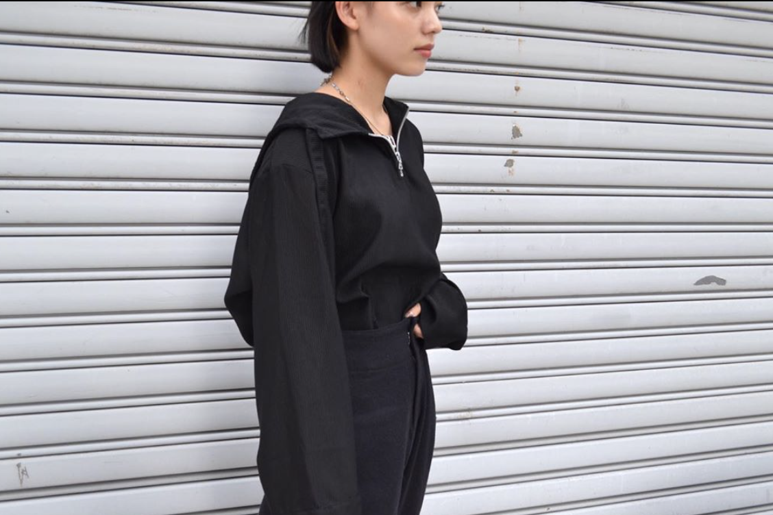 METAPHYSICA(メタフィジカ)/Half Zip Pullover Parka(ハーフ ジップ プルオーバー パーカー)