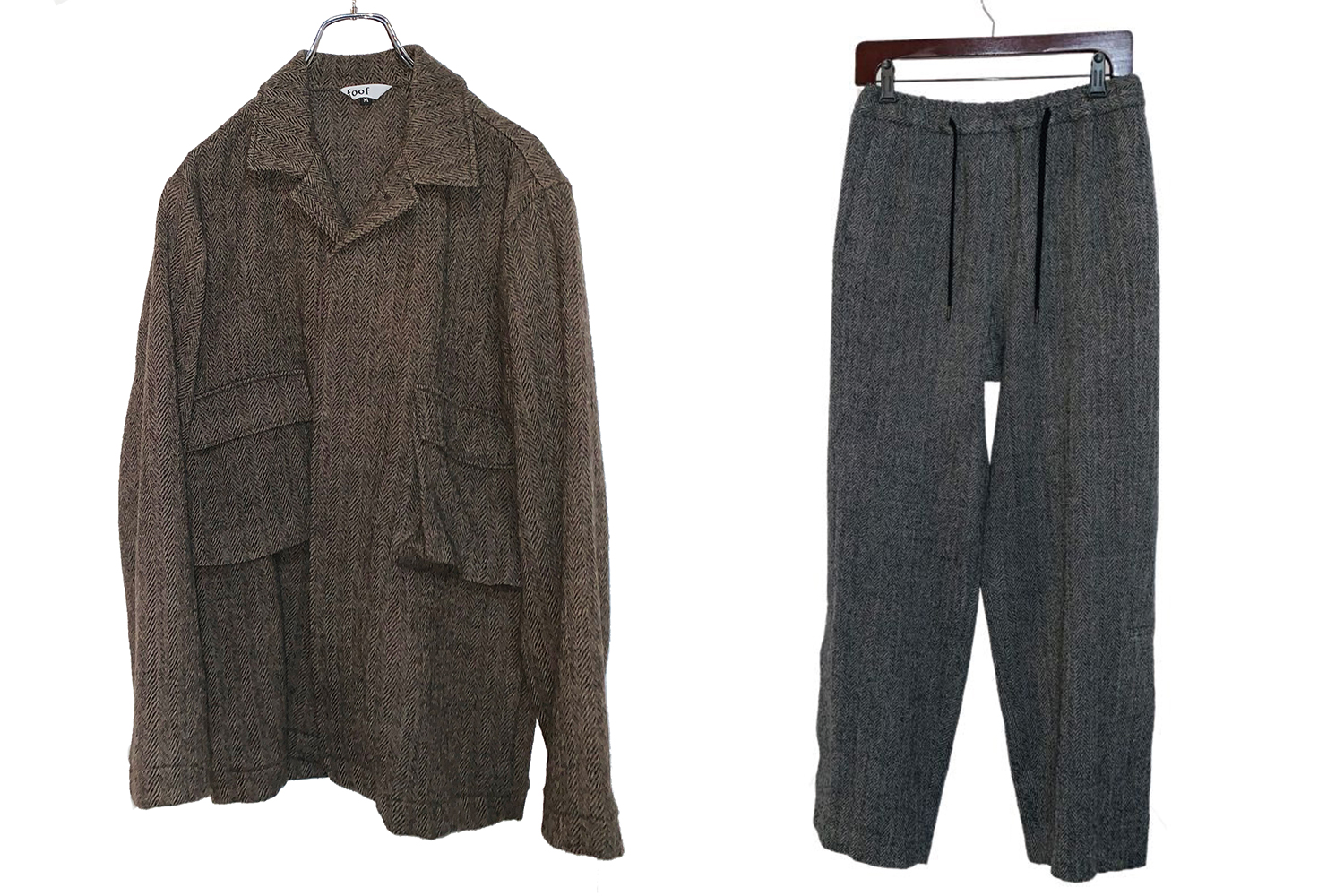 foof(フーフ)/Herringbone Set Up(ヘリンボーン セットアップ)