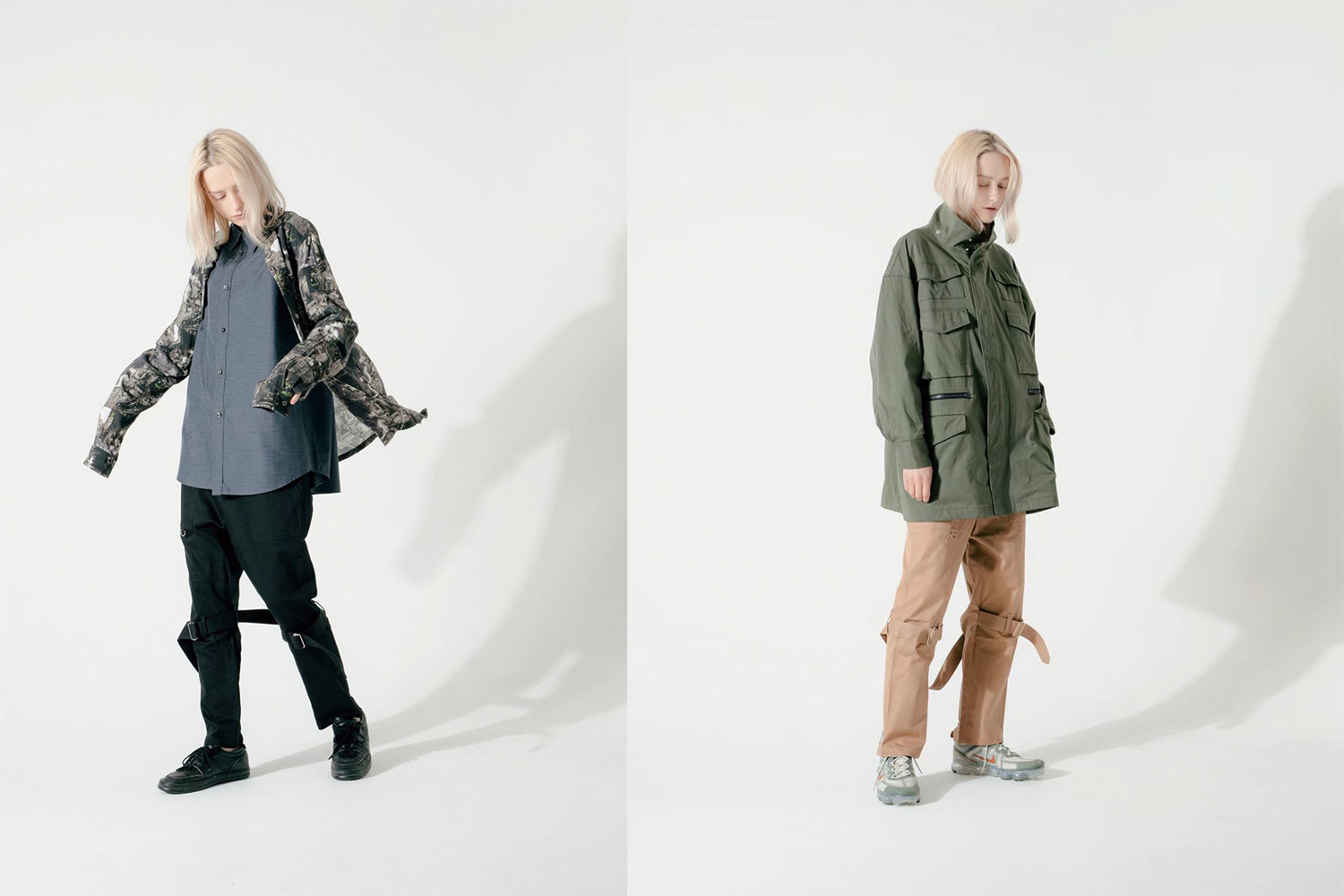 NOiSECRAFT(ノイズクラフト)/Bondage Easy Pants (ボンテージイージーパンツ)