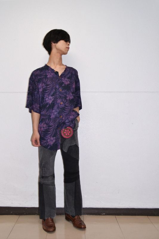 made by filum(メイド バイ フィールム) / Flare Denim Pants(フレア デニム パンツ)