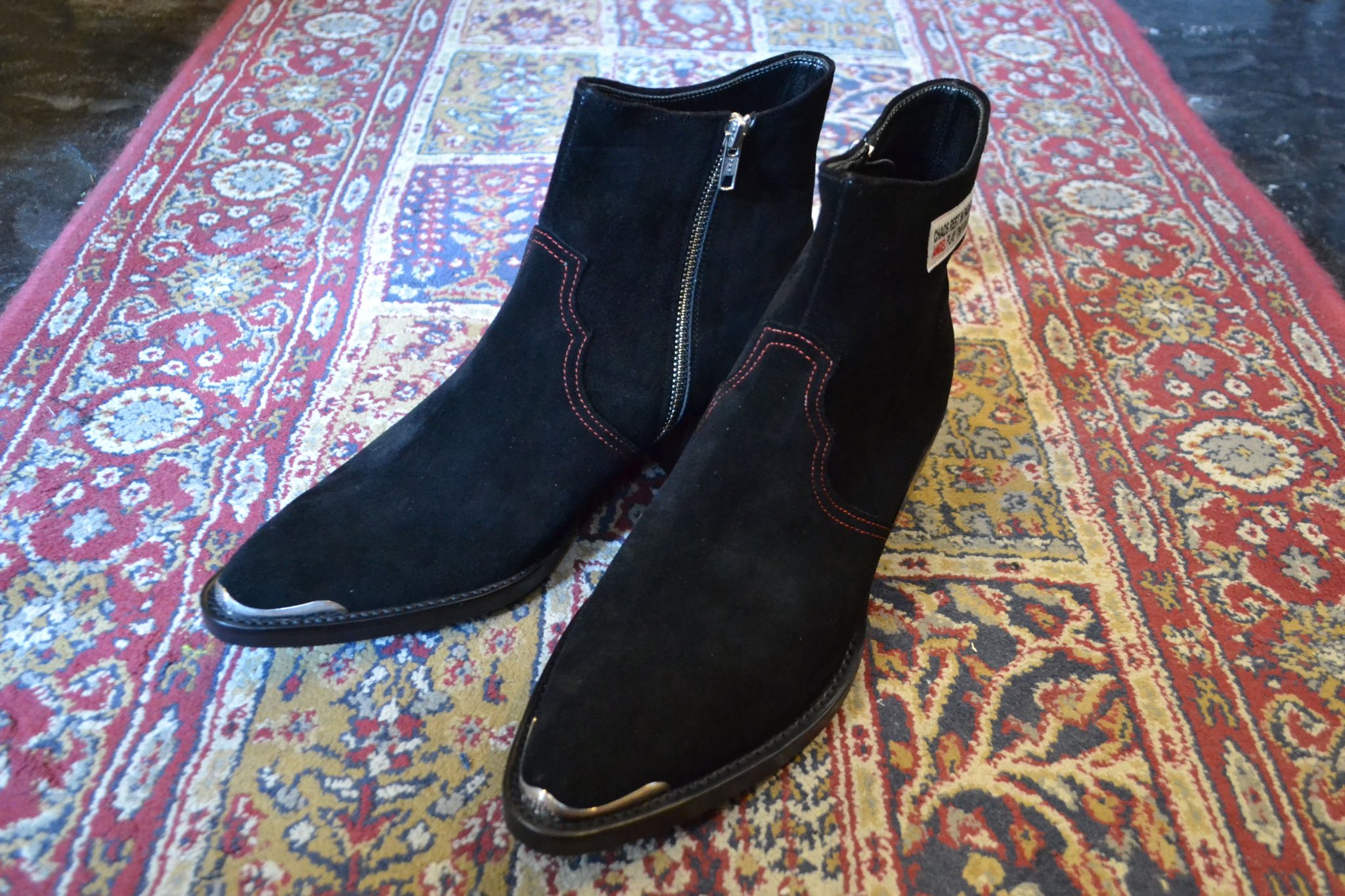JOEGUSH(ジョーガッシュ)/Western Ankle Boots(ウエスタン アンクル ブーツ)