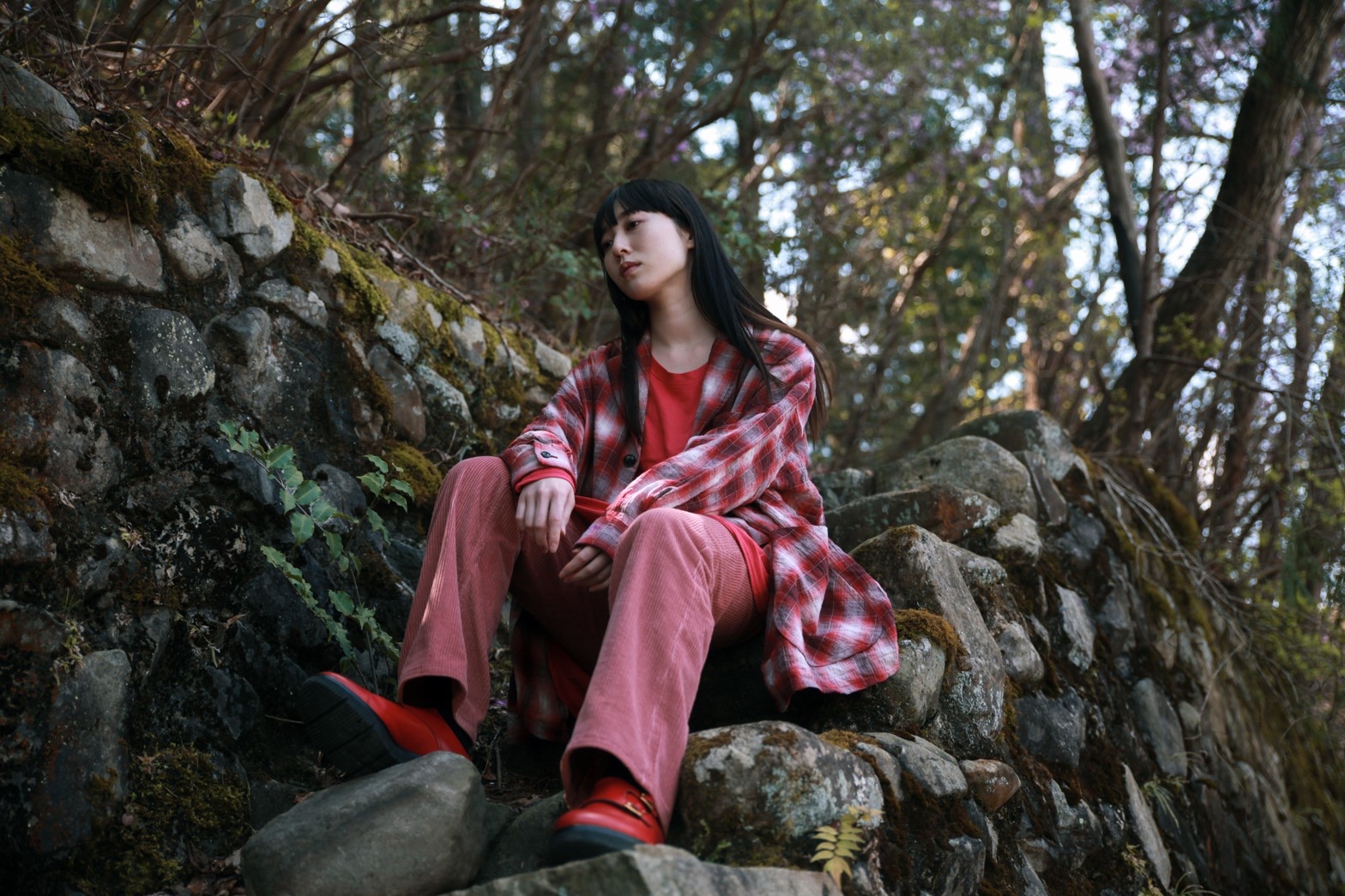 NOiSECRAFT(ノイズクラフト)/オンブレチェックアンコンJK