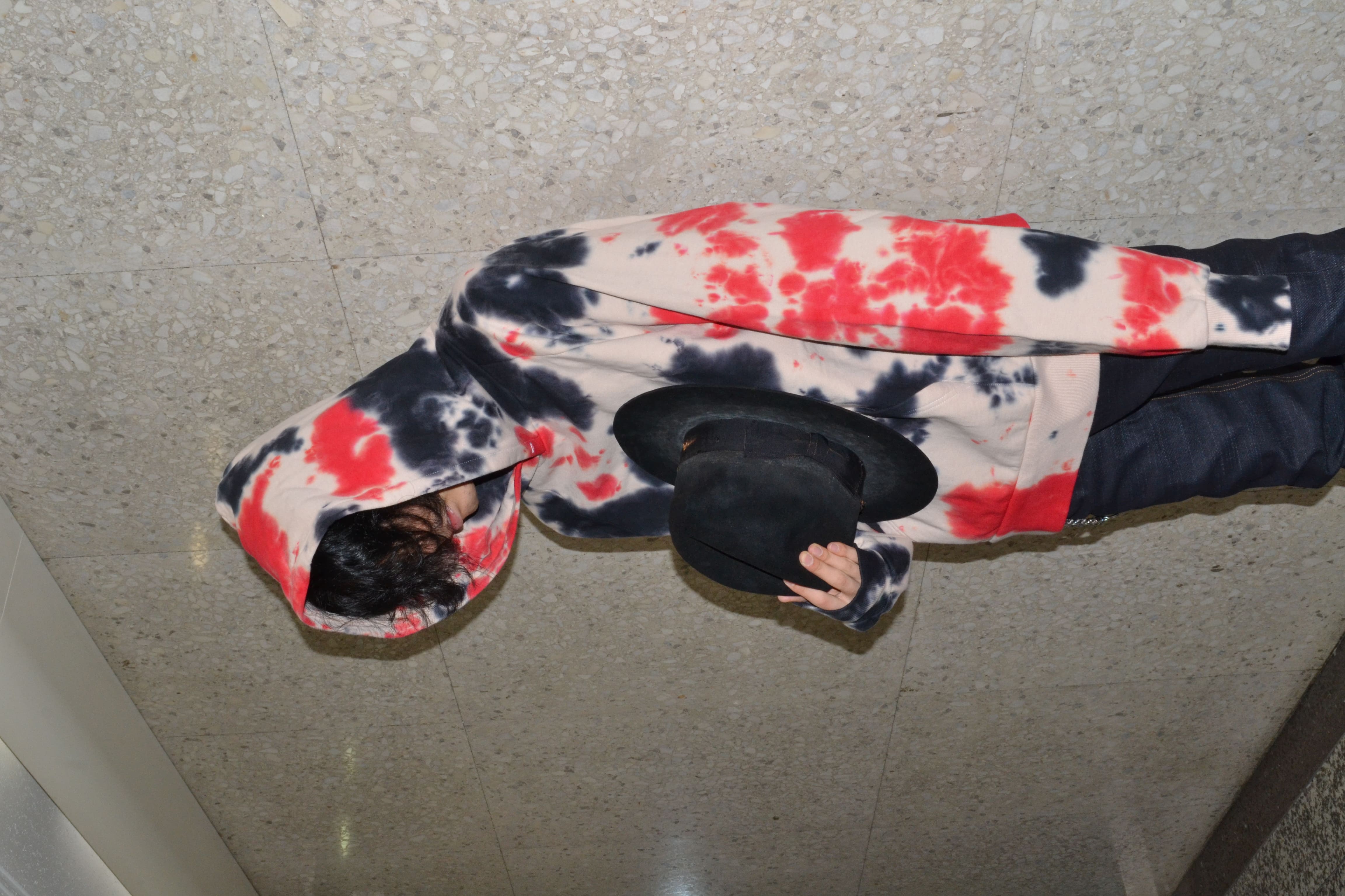 el conductorH(コンダクター) / Tie-Dye Hooded Sweater 【META,tex,VOR Exclusive Color】(タイダイ フーデッド スウェット)