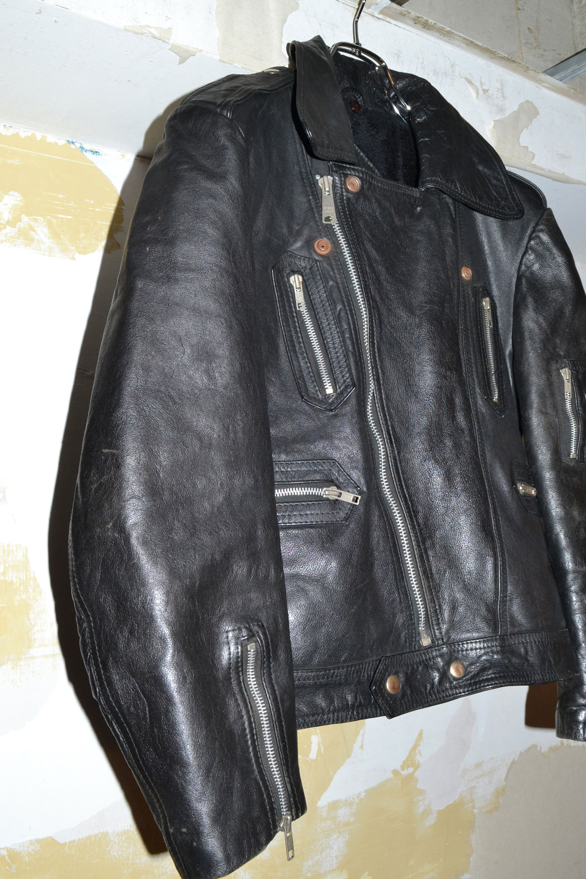 Used/Leather Riders Jacket(レザー ライダース ジャケット)